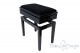 Tabouret de piano « Verdi» - velours noir