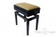 Small Bench for Piano “Verdi” - hazelnut velvet