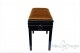 Small Bench for Piano “Verdi” - gold velvet