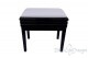Tabouret de piano « Verdi» - veritable cuir blanc