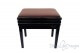 Small Bench for Piano “Verdi” - real leather brown