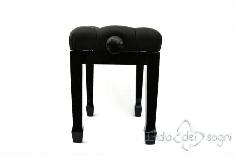 Bench for Concert Piano “Puccini” - real leather black