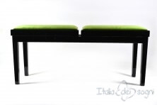 Bench for Piano “Mascagni” - green velvet