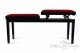 Bench for Piano “Mascagni” - red velvet