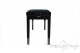 Tabouret de piano double « Mascagni» - velours noir