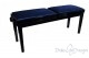 Bench for Piano “Mascagni” - blue velvet