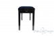 Tabouret de piano double « Mascagni» - velours blue