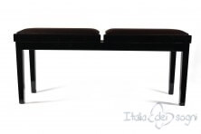 Bench for Piano “Mascagni” - brown velvet