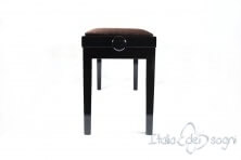 Bench for Piano “Mascagni” - brown velvet