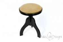 Three Legs “Tartini” - beige velvet