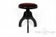 Sgabello “Tartini” - velluto bordeaux