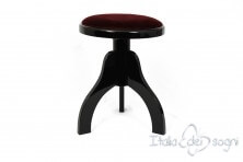 Three Legs “Tartini” - bordeaux velvet