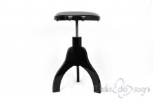 Three Legs “Tartini” - gray velvet