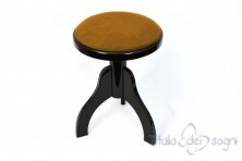 Sgabello “Tartini” - velluto oro
