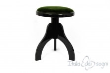 Three Legs “Tartini” - green velvet