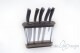 crystal knife block, deer