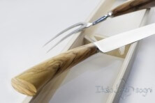 roast set, olive wood