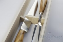 roast set, olive wood