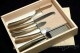 5-piece cheese knife set, ox
