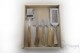 5-piece cheese knife set, olive wood