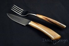 pair of ox Rustic cutlery