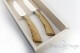 2-piece olive wood Rustic steak knives