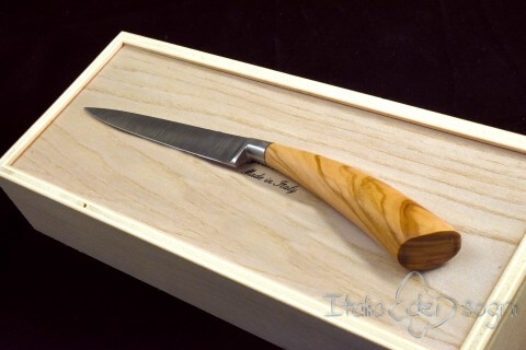 paring knife, olive wood