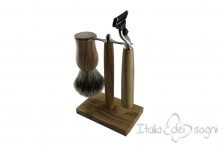 Set à barbe pour salle de bain d'olivier