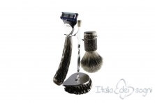 bathroom shaving set, deer