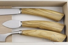 3-teiliges Käse-Set olivo