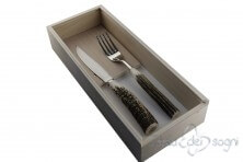 Nobles Besteck-Set cervo