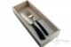 Nobles Besteck-Set Harz nero