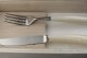 pair of Noble cutlery, ivory resin
