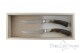 2 piece Noble steak knives, deer