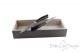 2 piece Noble steak knives, black resin
