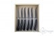 6 piece Noble steak knives, buffalo