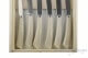 6 piece Noble steak knives, ivory