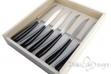 6-teiliges Steakmesser-Set nobile nero