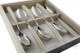 6 piece spoon set, ivory resin