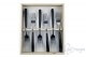 6 piece fork set, ivory resin