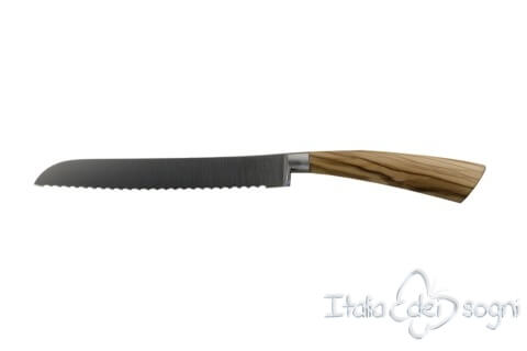 couteau à pain d'olivier