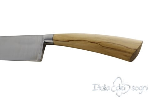 carving knife, olive wood