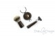 bathroom shaving set, wenge wood