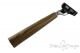 flat razor, olive wood
