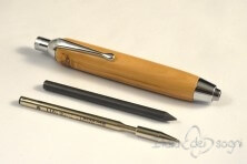 mechanical pencil, olive wood