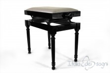 Tamburet de Piano "Bellini" - Velours Gris