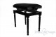 Small Bench for Piano "Bellini" - Black Velvet