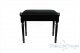Small Bench for Piano "Bellini" - Black Velvet