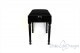 Small Bench for Piano "Bellini" - Black Velvet