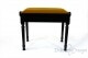 Small Bench for Piano "Bellini" - Gold Velvet